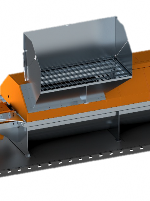 Recycling system with a dosing buffer for small quantities